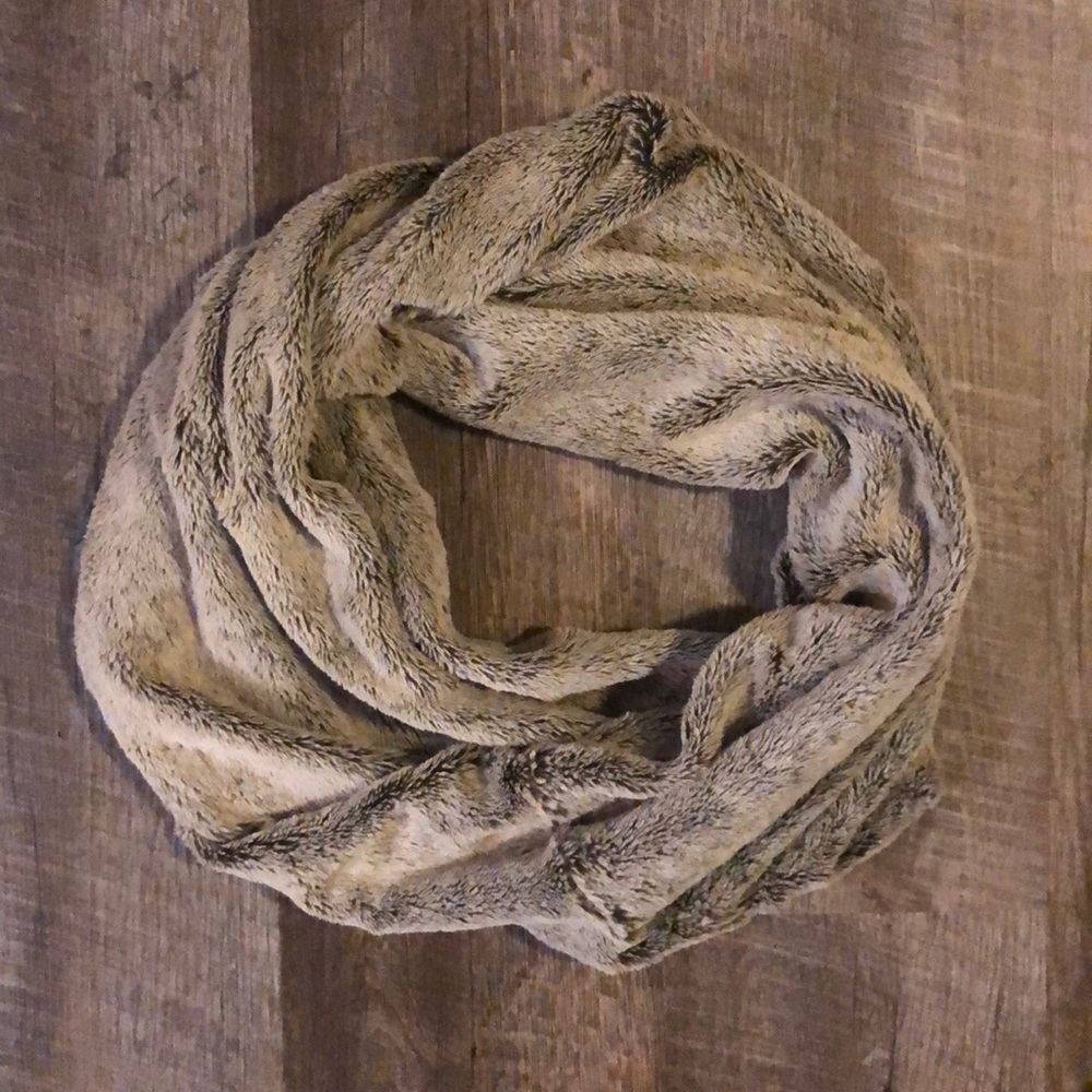 Faux Fur infinity scarf